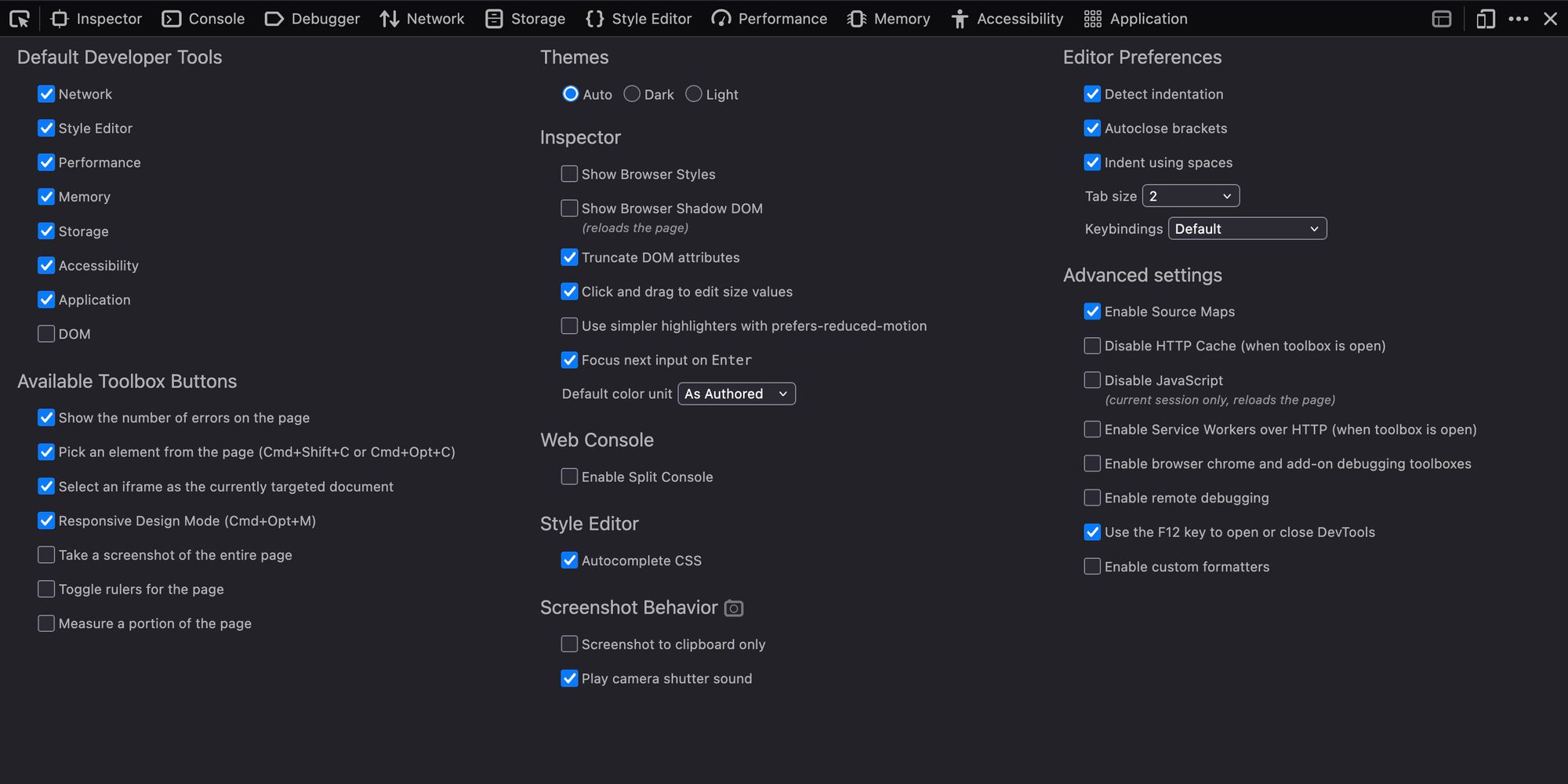 Disabling Split Console in Firefox Dev Tools