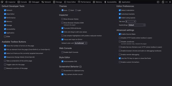 Disabling Split Console in Firefox Dev Tools